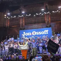 Jon Ossoff and Keisha Lance Bottoms show off head start in Georgia as Republicans battle in runoff