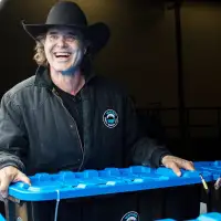 Alberta musician Corb Lund delivers anti-coal petition, says more than 200,000 signed