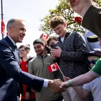 Carney gets warm welcome while visiting family's ancestral home in County Mayo
