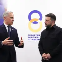 Carney announces new sanctions on Russia during G7 meeting with Zelenskyy