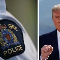 RCMP officer charged with threatening Donald Trump