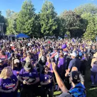 Premier Doug Ford drowned out by chanting, booing protesters at annual Ford Fest