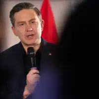 Poilievre slams federal-B.C. plan to buy vacant condos, calling it a 'bailout' for developers