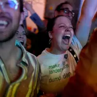 New York leads four-state primary elections, in photos