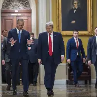 Trump berates Senate Republicans over Iran war vote after calling off bill signing