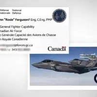 DND official rebuked for custom-made business card featuring F-35s