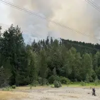 Nervous times in Pemberton, B.C., as residents watch fire fight from their backyards