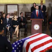 Lindsey Graham eulogized as an 'American original' at services drawing world leaders in Washington