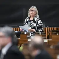 Elizabeth May says Greens can win byelection by campaigning on PM's climate record