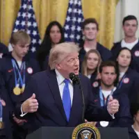 Trump celebrates US Winter Olympians and Paralympians at the White House