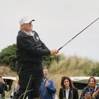 Trump is heading to his golf course in Ireland to watch the Irish Open golf tournament next month