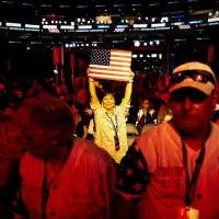 Republicans slam Democrats and declare devotion to Trump during unusual midterm convention