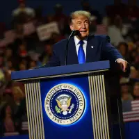 The Latest: Vance plays to the Republican base on the final day of the midterm convention