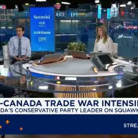 Poilievre tells U.S. TV Canadians are 'wounded' and 'confused' to be in America's crosshairs
