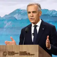Trade war is a selling point at Carney’s investment show