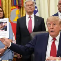 The Latest: Trump says he is banning CNN, MS NOW and Politico from White House over their coverage