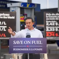 Poilievre urges tax cuts to make diesel fuel more affordable, ensure future supplies