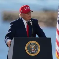 The Latest: Trump doesn't commit to repaying federal funds already spent on controversial ads