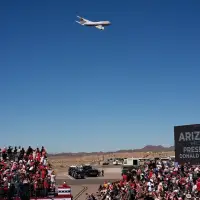 Trump parades new Air Force One, defends accepting the Qatari royal family's 747 gift