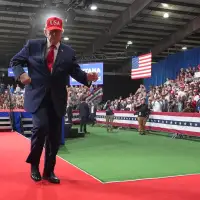The Latest: AP-NORC poll: Strong majority of voters believes Trump is failing at home and abroad