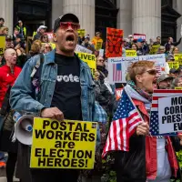 No Kings rallies across US urge voters to cast ballots early ahead of midterms