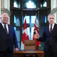 Carney, Ford unveil $9B plan to support industries hit by tariff war