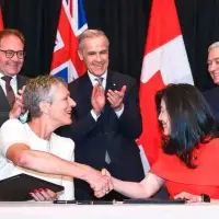 Carney investment summit attracts global asset manager backed by Australian super pensions