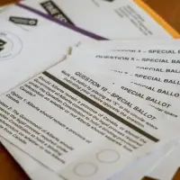 Some referendum questions flip to 'no' as the count continues in Alberta