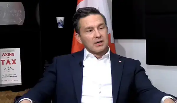 Conservative leader calls for Justin Trudeau to be jailed.