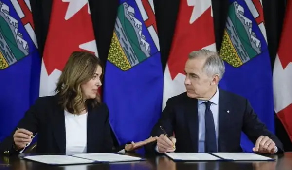Mark Carney and Danielle Smith are about to define Canada’s climate future