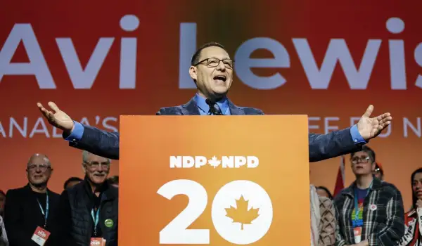Avi Lewis is the new NDP leader, as Alberta, Sask. leaders say his polices can 'hurt'