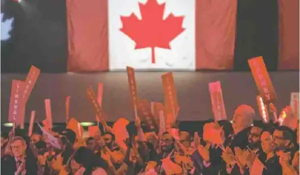 Car­ney's Lib­er­als hit record-high 50% sup­port: poll - A first for a gov­ern­ing party in 23 years