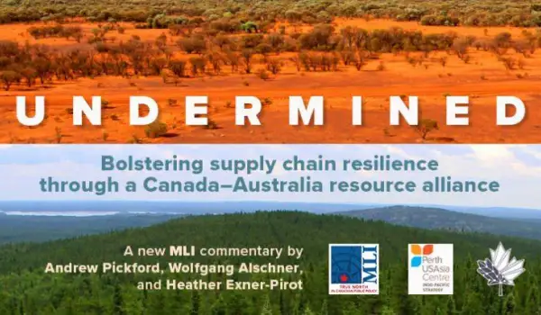 Undermined – Bolstering supply chain resilience through a Canada–Australia resource alliance