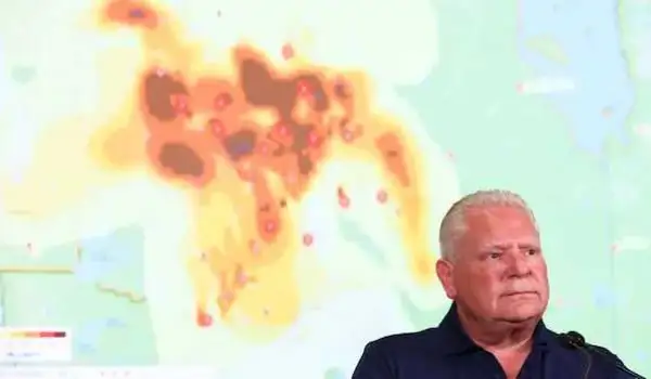 Stop 'chirping' about wildfire smoke and send help like Canada has, Ford tells Republican politicians